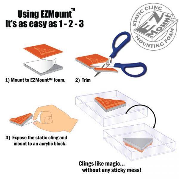 EZ Mount Foam Sheet Singles