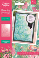 Flamazing Flamingos 3D Embossing Folder 5