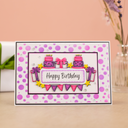 Crafter's Companion Stamp & Die - Best Birthday Wishes