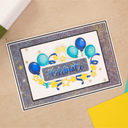 Crafter's Companion Stamp & Die - Celebration Time