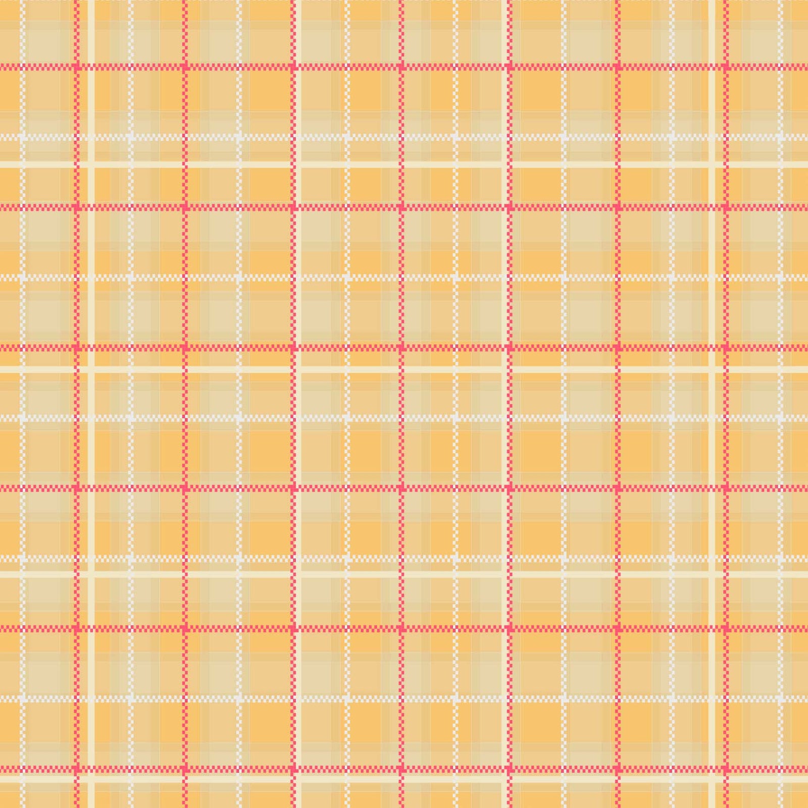 Crafters Companion 6 x 6” Paper Pad - Blush Pastel Plaid