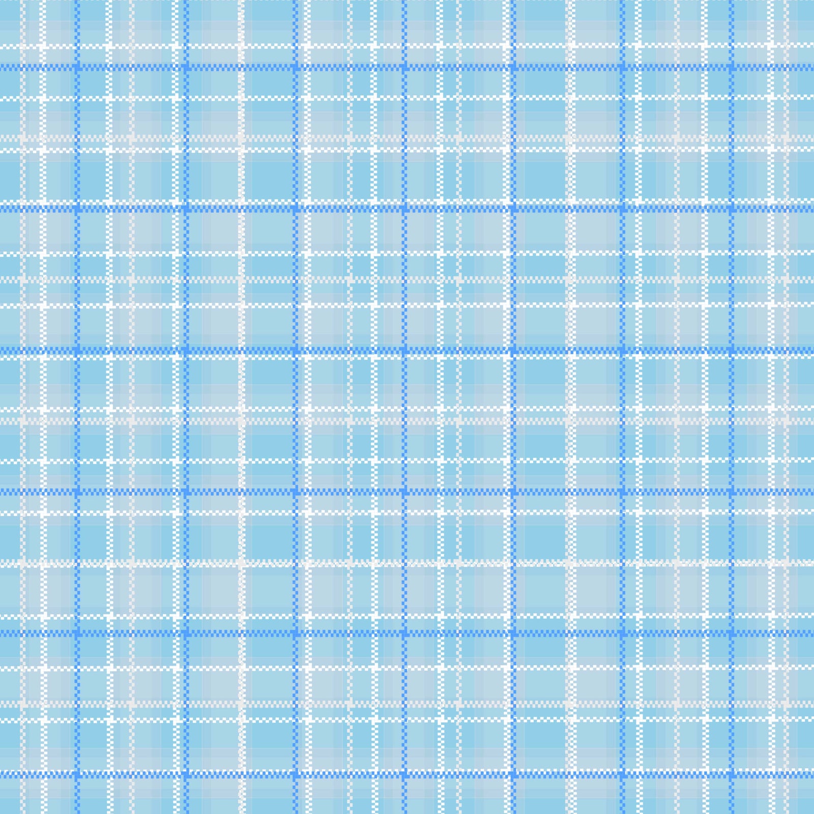 Crafter's Companion 12 x 12" Paper Pad - Blue Pastel Plaid