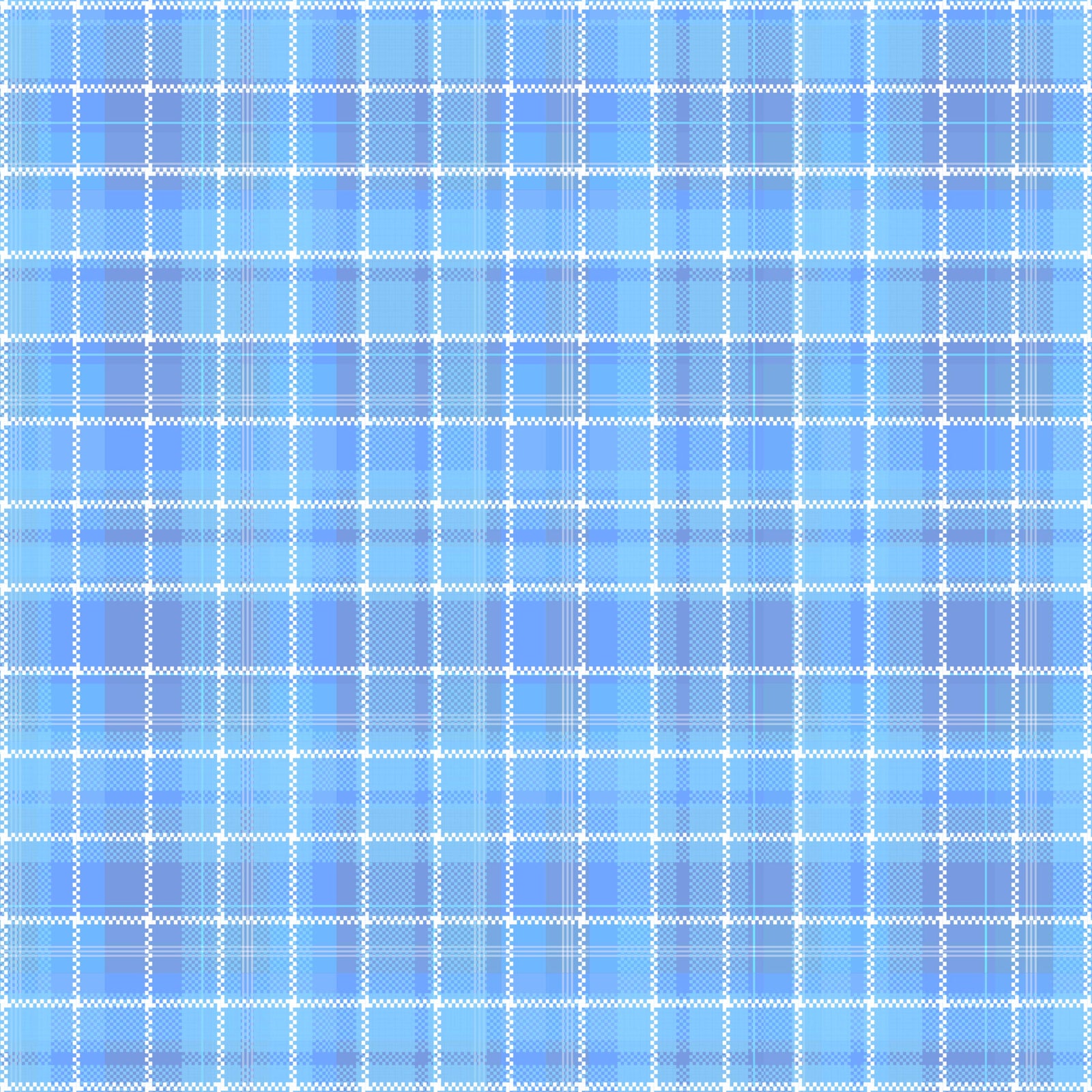 Crafter's Companion 12 x 12" Paper Pad - Blue Pastel Plaid