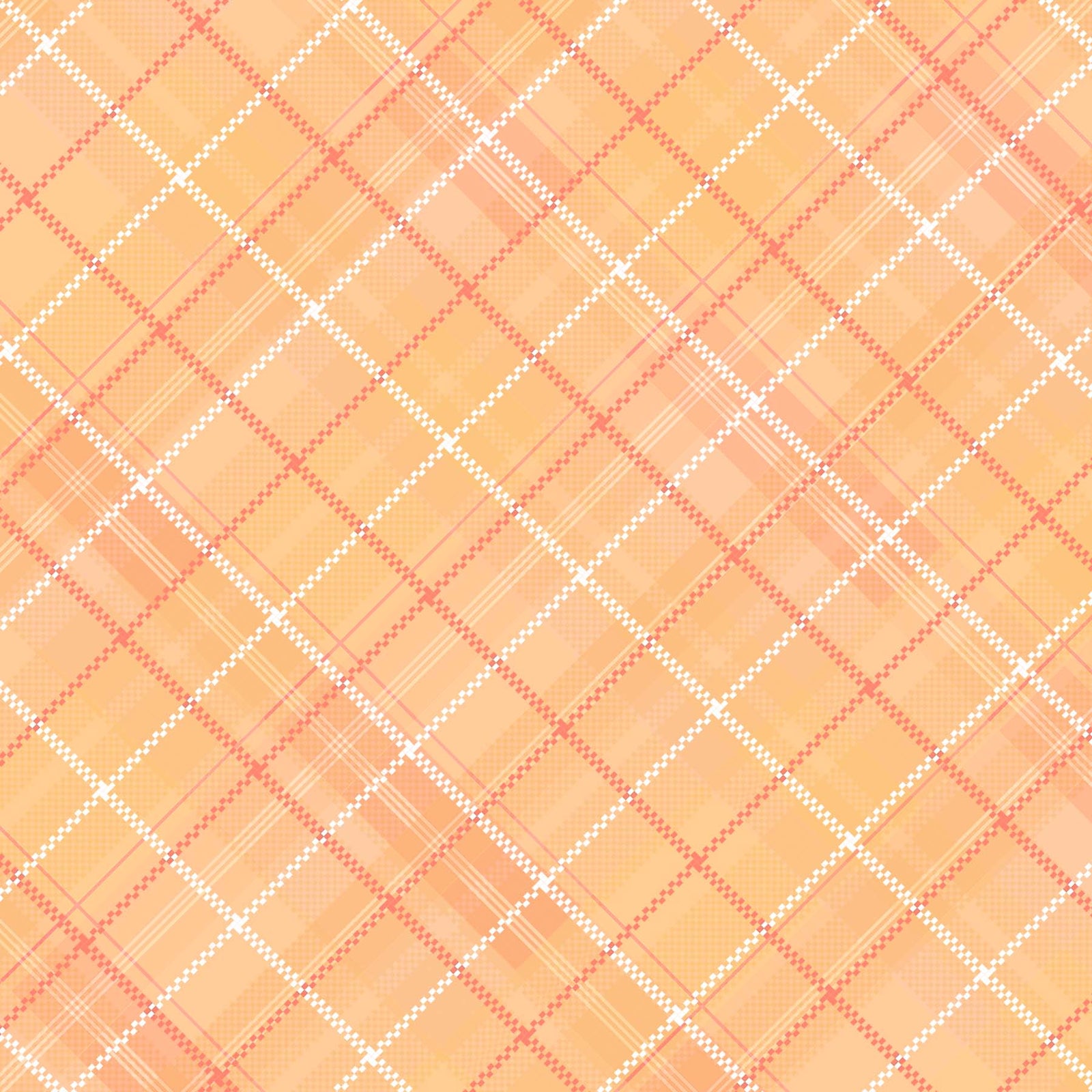 Crafters Companion 6 x 6” Paper Pad - Blush Pastel Plaid