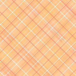 Crafters Companion 6 x 6” Paper Pad - Blush Pastel Plaid