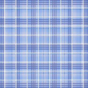 Crafter's Companion 12 x 12" Paper Pad - Blue Pastel Plaid