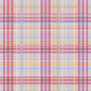 Crafters Companion 6 x 6” Paper Pad - Blush Pastel Plaid