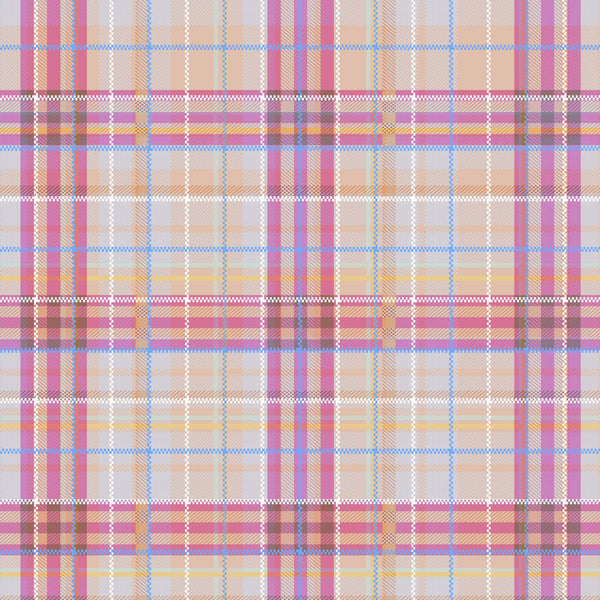 Crafters Companion 6 x 6” Paper Pad - Blush Pastel Plaid