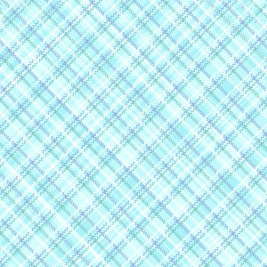 Crafter's Companion 12 x 12" Paper Pad - Blue Pastel Plaid