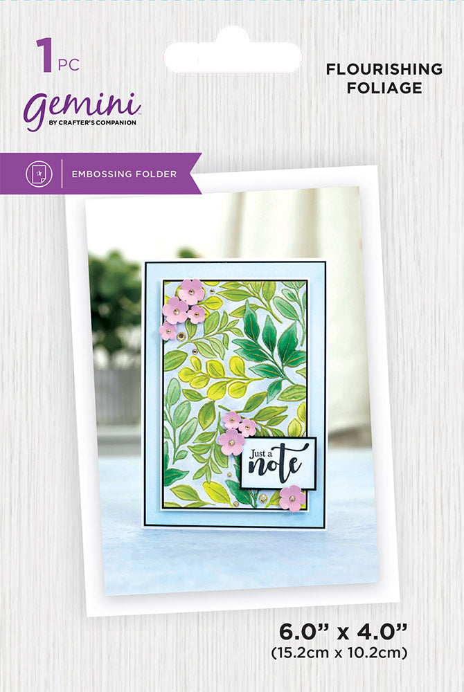 Gemini Illustrated Embossing Folder Collection