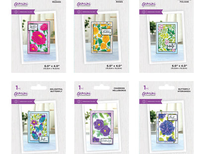 Gemini Illustrated Embossing Folder Collection