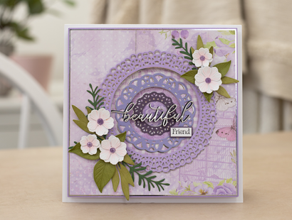 Gemini Lace Nesting Die – Delicate Doily Frames