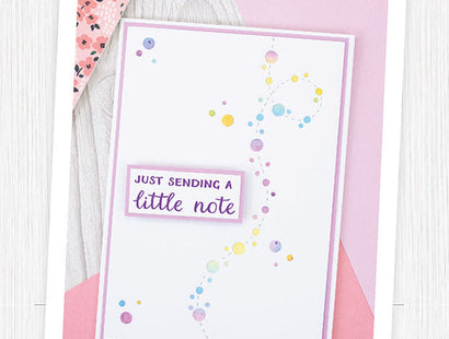 Gemini Confetti Border Elements Die - Spots and Dots