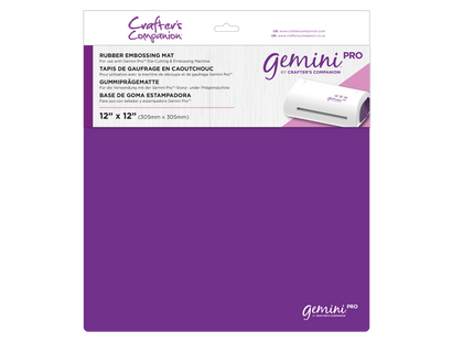 Gemini Pro Accessories - 12"x12" Rubber Embossing Mat