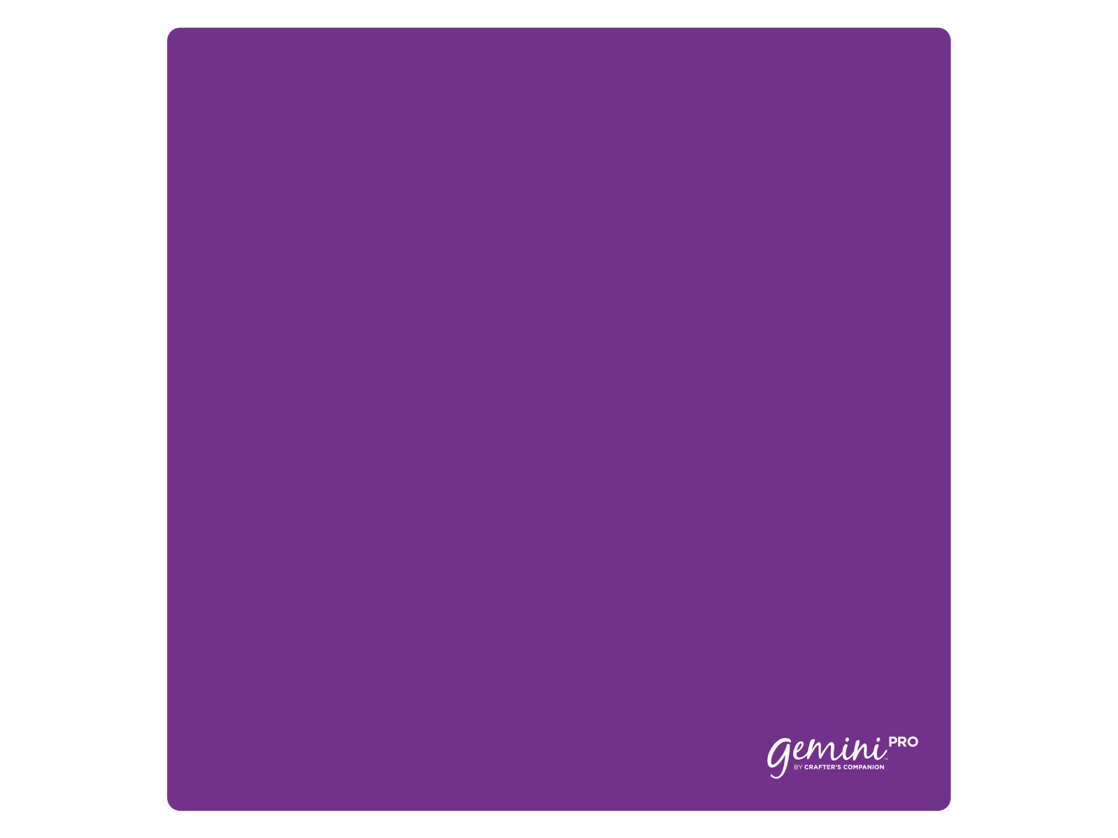 Gemini Pro Accessories - 12"x12" Rubber Embossing Mat