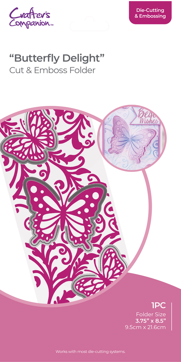 Crafters Companion - Die Cutting & Embossing - Butterfly Delight