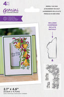 Gemini Christmas Floral Frames Stamps & Dies Selection
