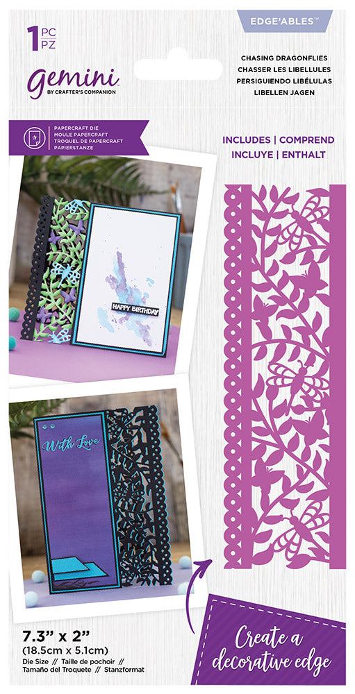 Crafter's Companion Edge'ables Section with a$ Pastels Cardstock