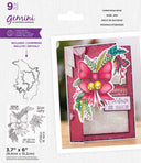 Christmas Floral Spray Stamp & Dies Selection
