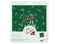 6" x 6" Printed Christmas Cards and Envelopes - 10 Pack - Violet Studio