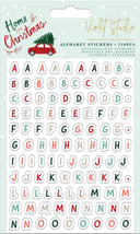 Violet Studios Alphabet Stickers - Home for Christmas