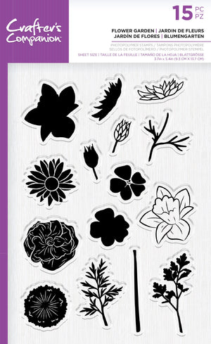 CC - Photopolymer Stamp - Flower Garden