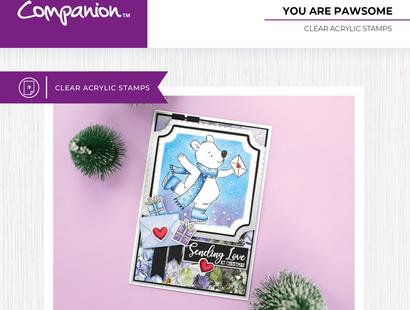 Crafter's Companion Photopolymer Stamp - You Are Pawsome