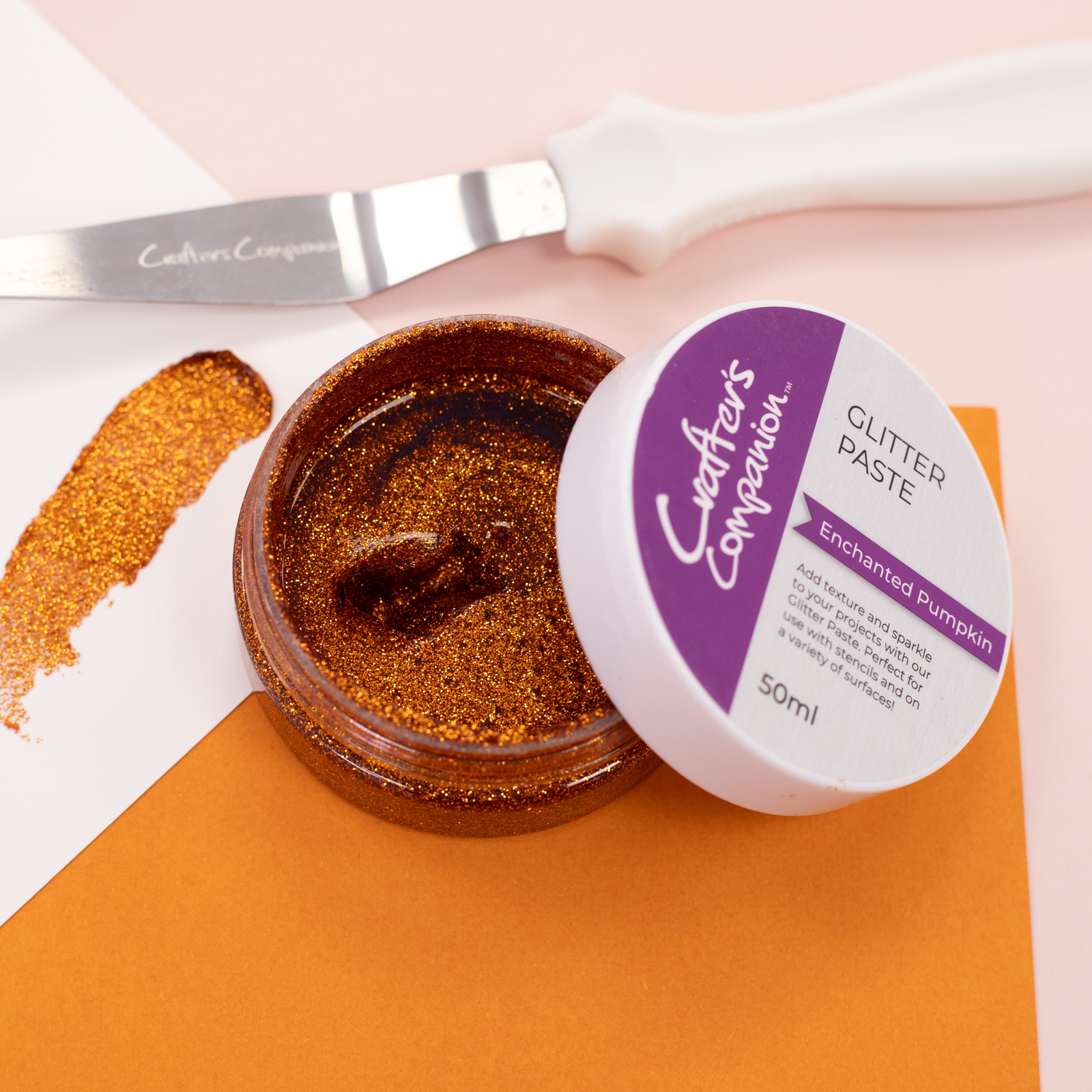 Crafter's Companion - Glitter Paste – Enchanted Pumpkin