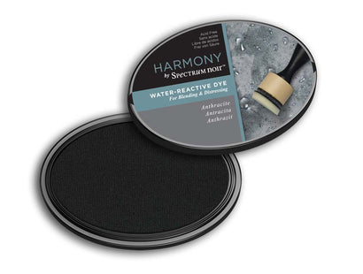 Harmony by Spectrum Noir Water Reactive Dye Inkpad - Anthracite