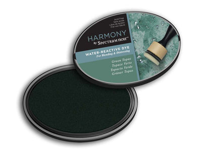 Harmony by Spectrum Noir Water Reactive Dye Inkpad - Green Topaz