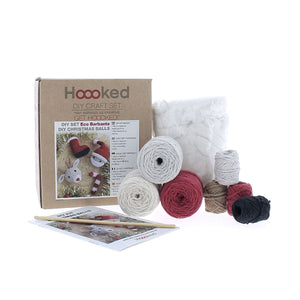 Hoooked Crochet Kit - Christmas Ornaments