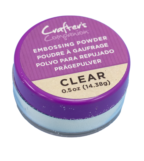 Crafters Companion Embossing Powder - Clear 0.5 oz
