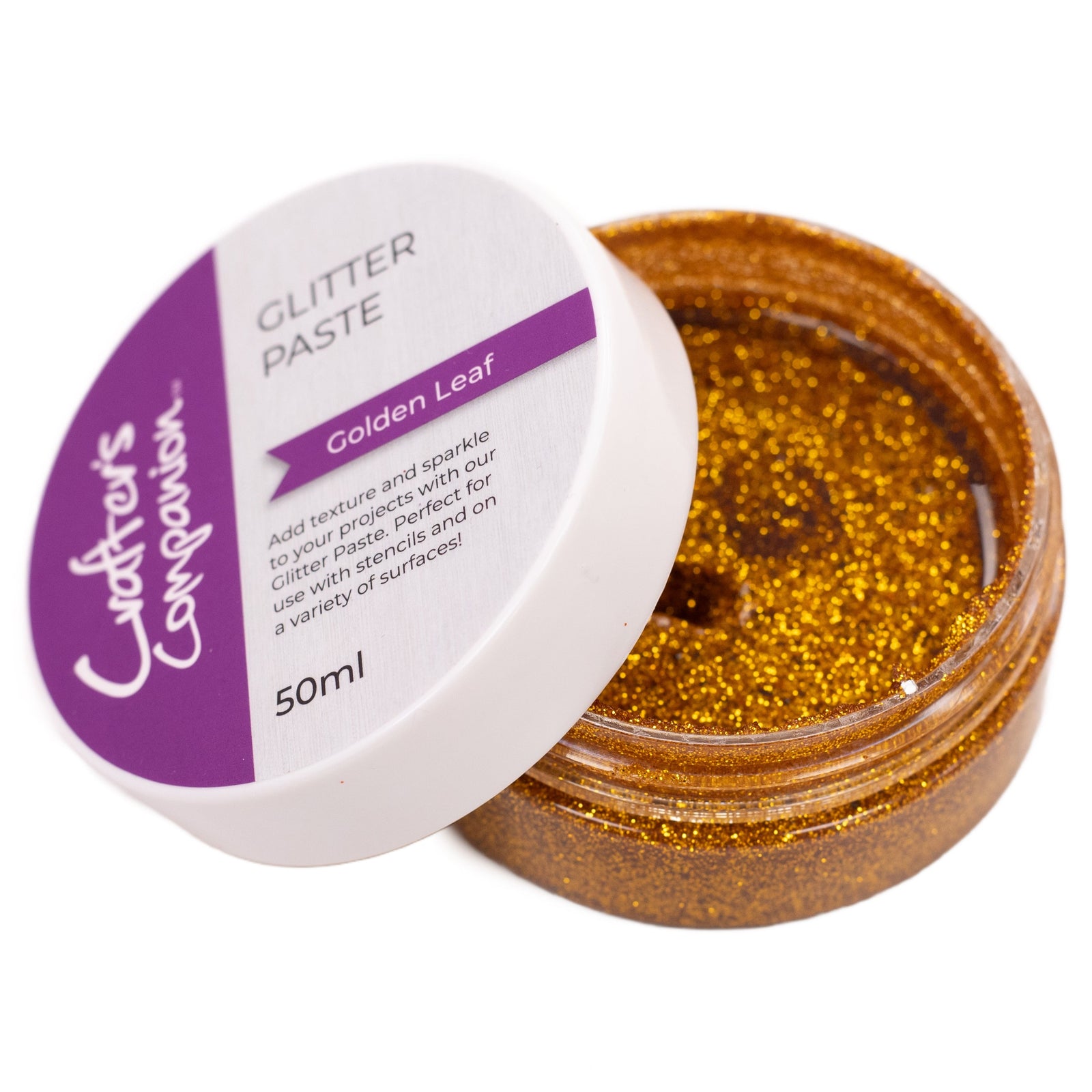 Crafter's Companion - Glitter Paste – Golden Leaf