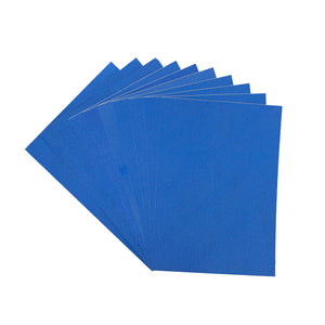 Crafters Companion - Glitter Card 10 Sheet Pack - Royal Blue