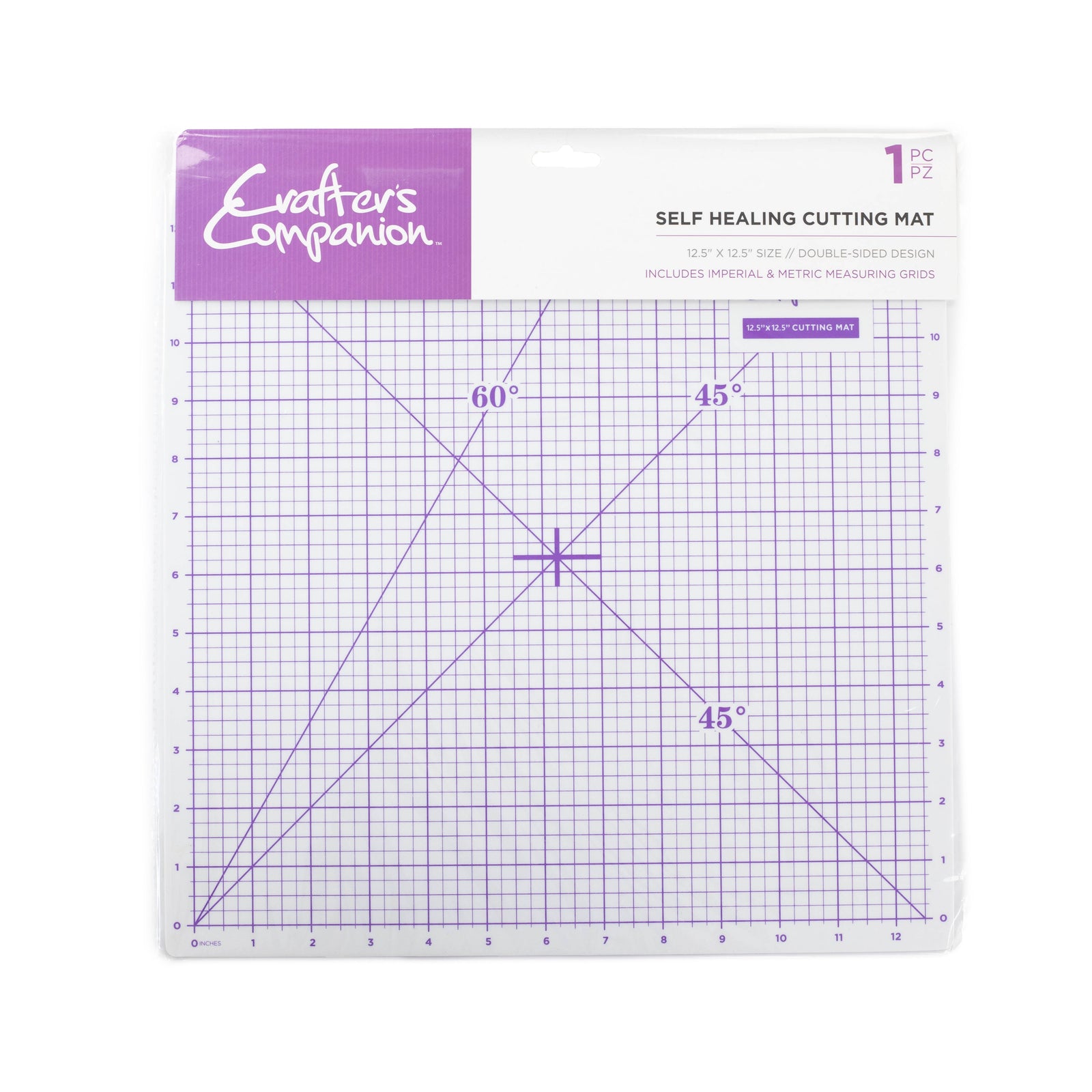 Crafters Companion Cutting Mat – 12.5"x12.5”