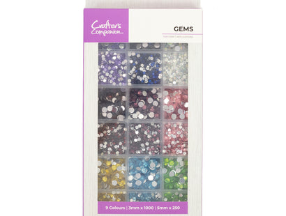 3mm and 5mm Assorted Crafitng Gems Pack