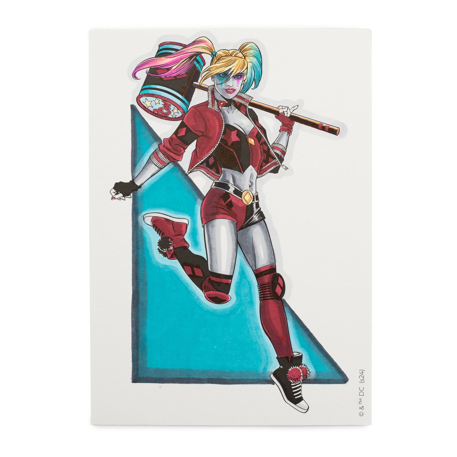 Harley Quin Pro Fan Art Colouring Kit - Spectrum Noir