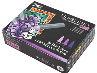 Spectrum Noir - TriBlend Brush-Extended Collection 24pc