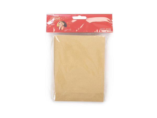 Plain Brown Gift Bags - 30 Pack