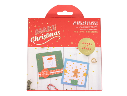 Festive Friends Christmas Card Making Kit - Violet Studio