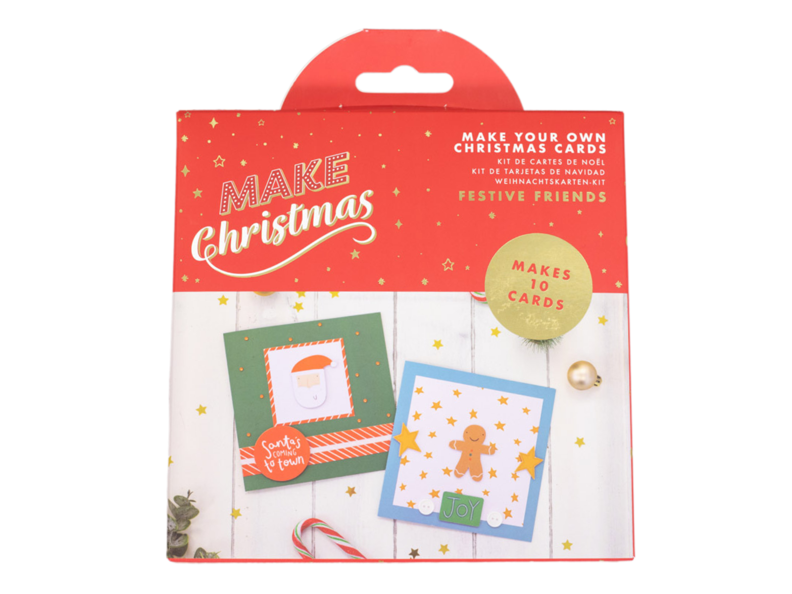 Festive Friends Christmas Card Making Kit - Violet Studio