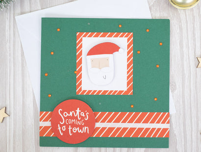 Make Christmas Card Making Kit - Festive Friends - 10pk