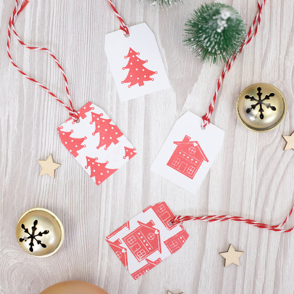 DIY: Make your own Christmas gift tags, including free printables