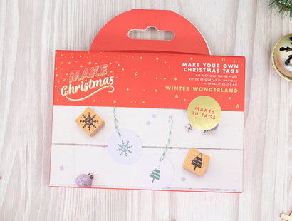 Make Christmas Kit - Tag Making Kit - Winter Wonderland - 10pk