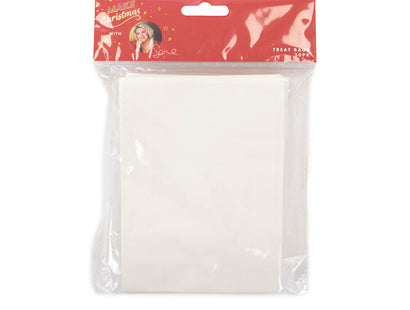 Make Christmas with Sara - White Gift Bags (30 Pack)