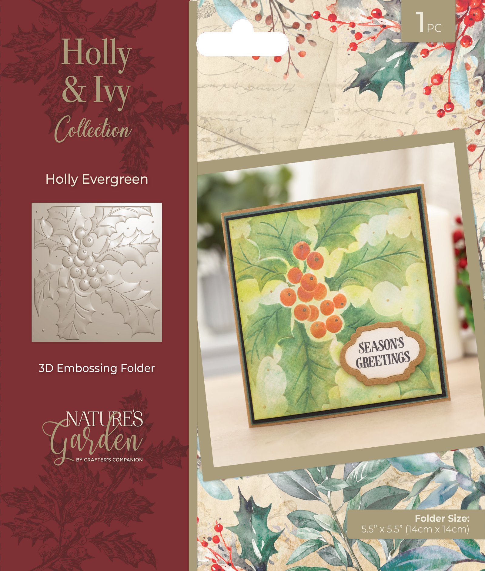 Nature's Garden Holly & Ivy Collection