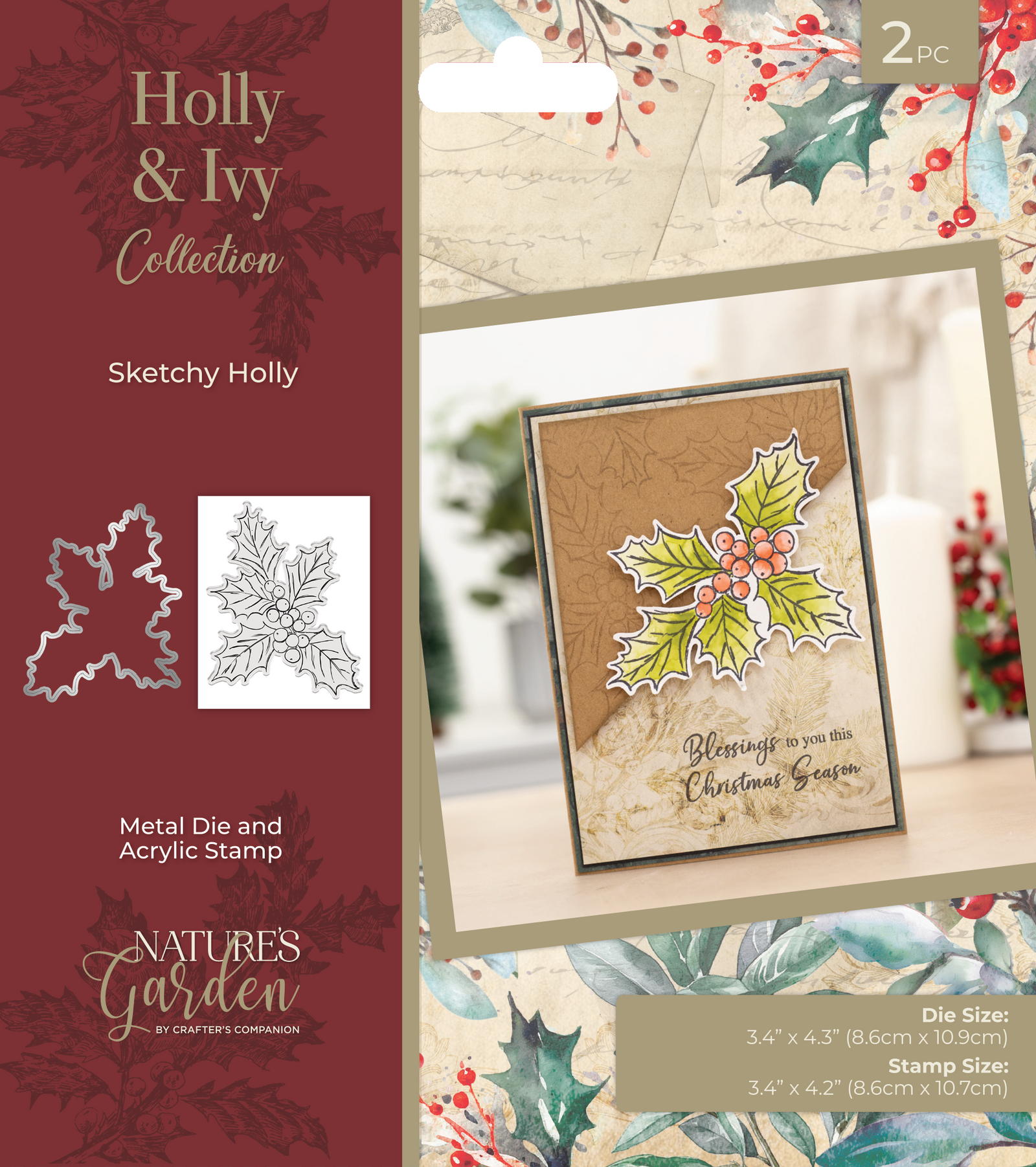 Nature's Garden Holly & Ivy Collection