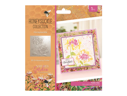 Honeysuckle Collection 3D Embossing Folder - Honeysuckle