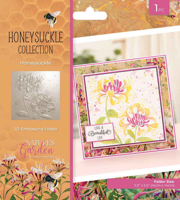 Nature's Garden Honeysuckle Papercraft Selection