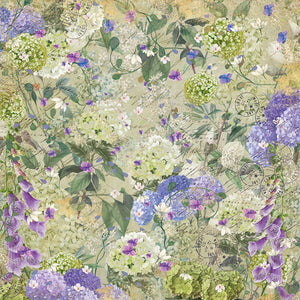 Nature's Garden - Hydrangea - 12" x 12" Paper Pad